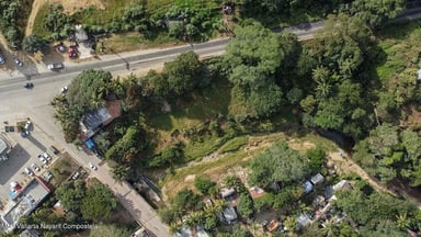 Highway and River Fronting Lot